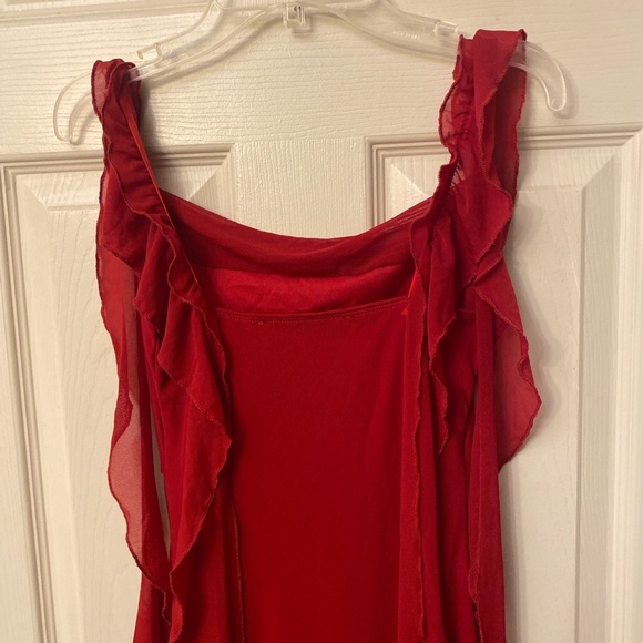 Petal & Pup Red Maxi Dress - Picture 6 of 9